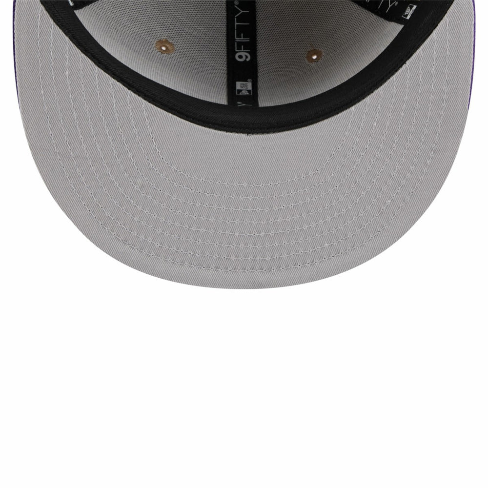 Los Angeles Lakers 2024 NBA Draft 9FIFTY Snapback Hat - Tan/Purple | New Era outlet