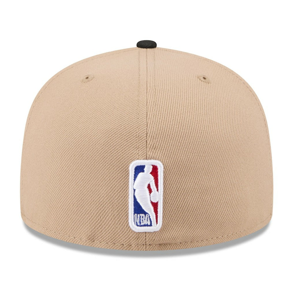 Brooklyn Nets 2024 NBA Draft 59FIFTY Fitted Hat - Tan/Black | New Era on sale