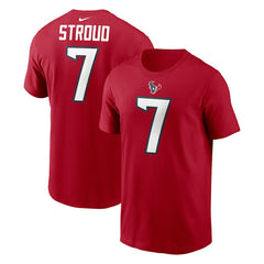 C.J. Stroud Houston Texans Player Name & Number T-Shirt - Red | Nike discount