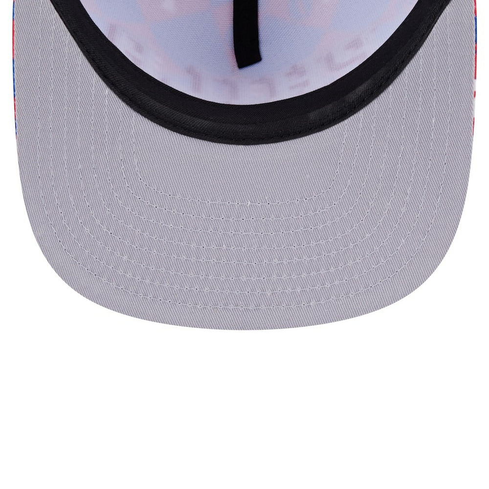 Philadelphia 76ers Seeing Diamonds A-Frame Trucker 9FIFTY Snapback Hat - Royal | New Era on sale