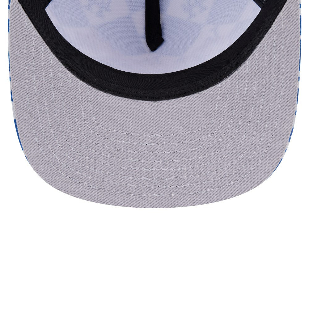 Los Angeles Dodgers Seeing Diamonds A-Frame Trucker 9FIFTY Snapback Hat - Royal | New Era