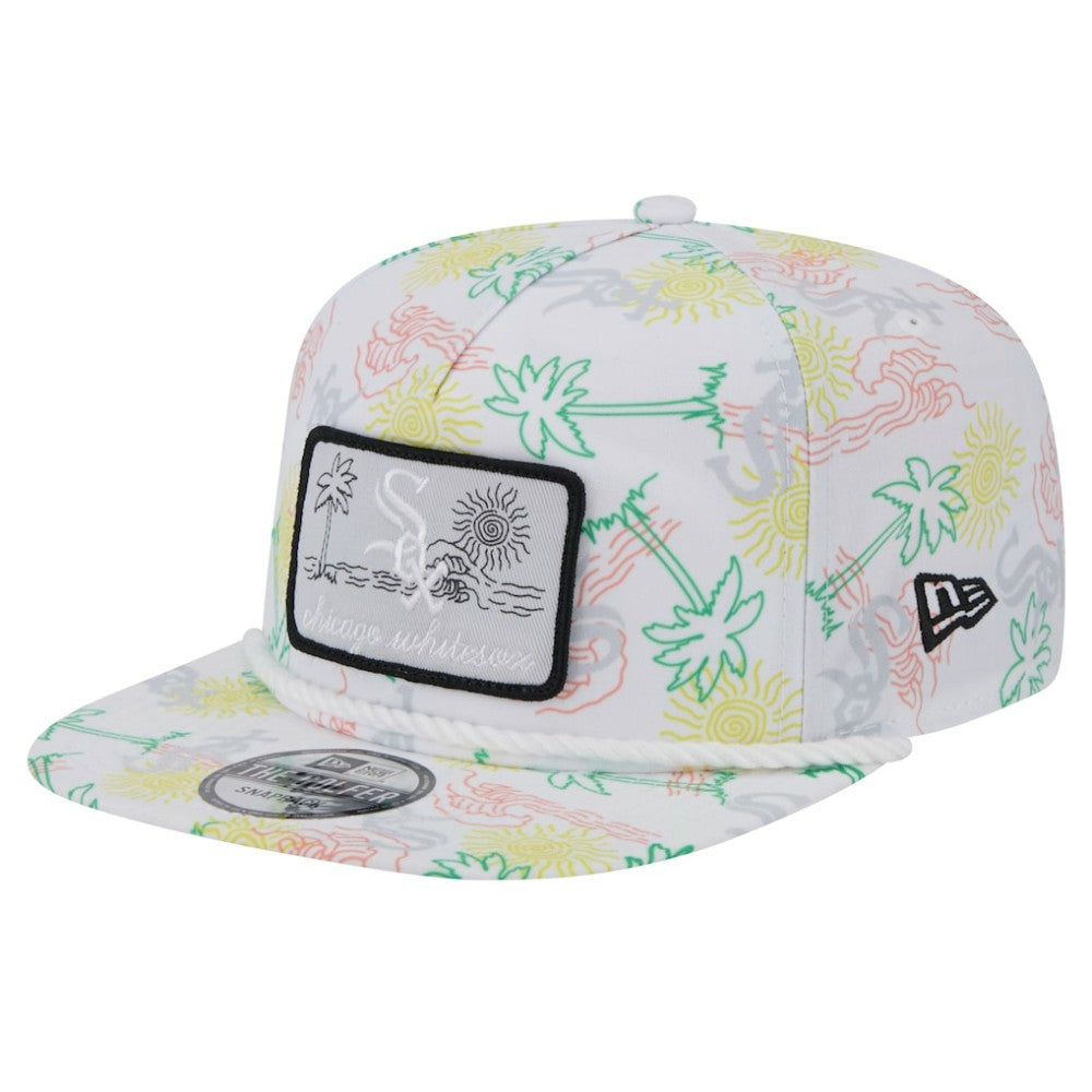 Chicago White Sox Islander Golfer Snapback Hat - White | New Era