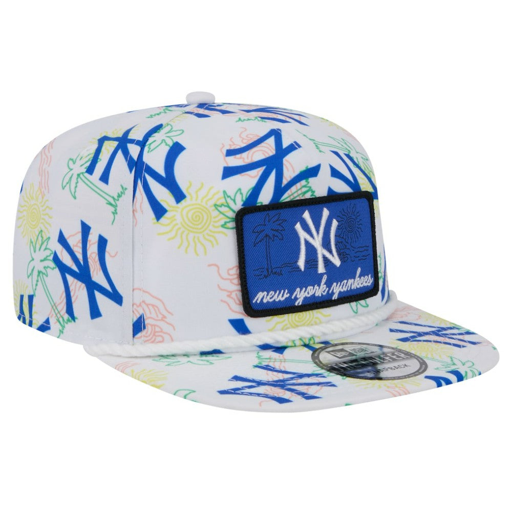 New York Yankees Islander Golfer Snapback Hat - White | New Era