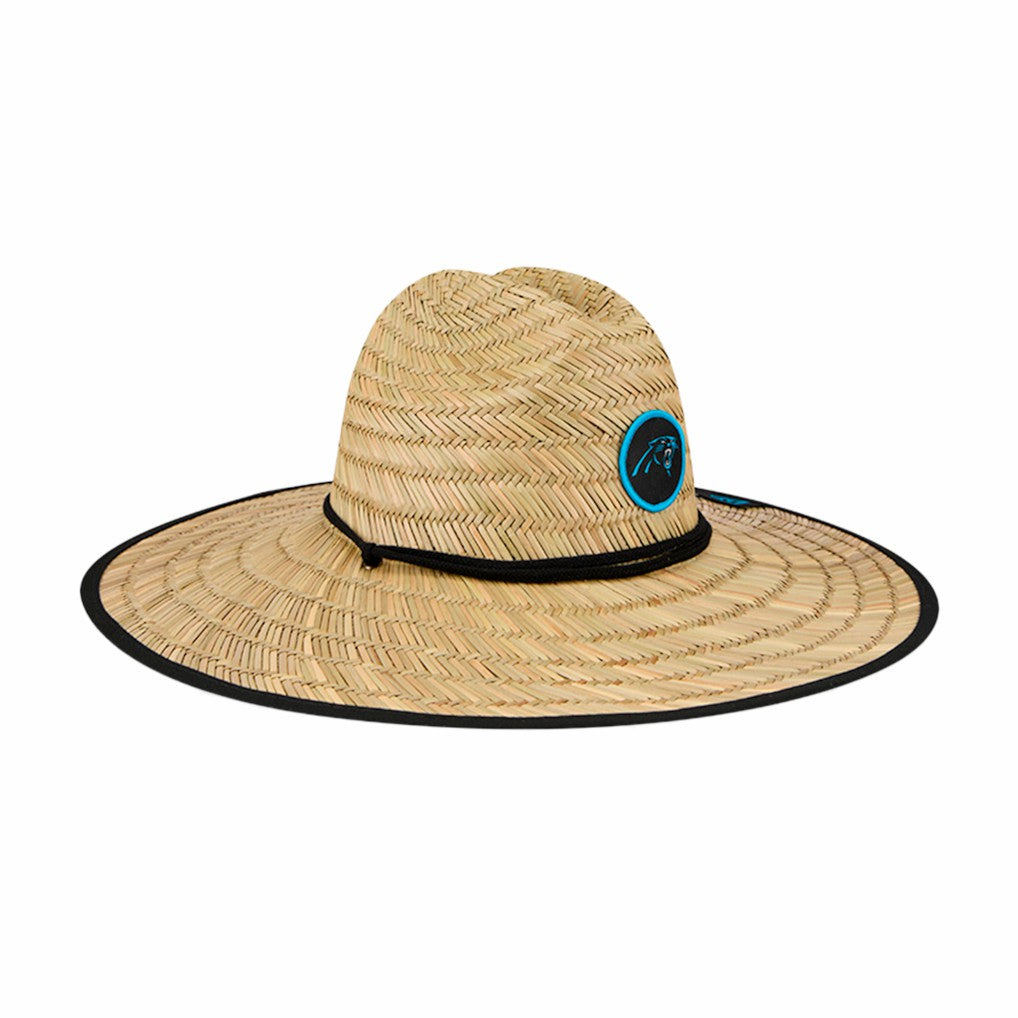 Carolina Panthers New Era NFL Training Camp Straw Lifeguard Hat - Natural cheap