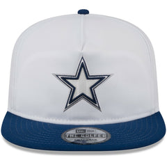Dallas Cowboys New Era 2024 NFL Training Camp Golfer Snapback Hat - White/Navy on sale