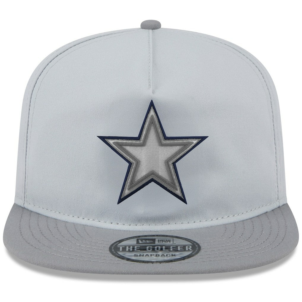 Dallas Cowboys New Era 2024 NFL Training Camp Golfer Snapback Hat - Gray cheap