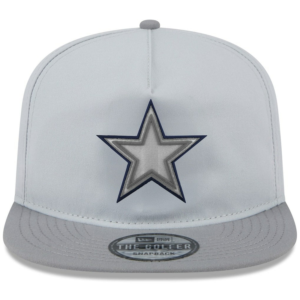 Dallas Cowboys New Era 2024 NFL Training Camp Golfer Snapback Hat - Gray cheap