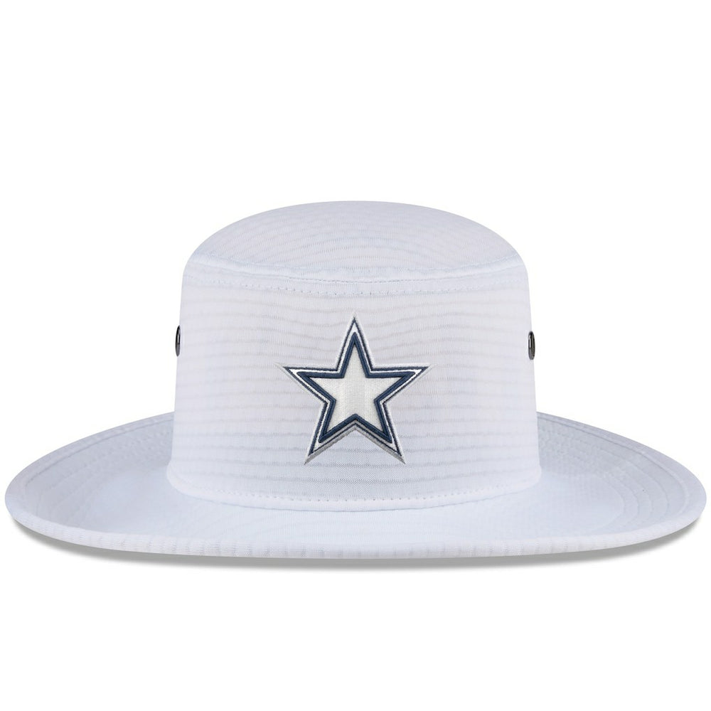 Dallas Cowboys New Era 2024 NFL Training Camp Panama Bucket Hat - White online