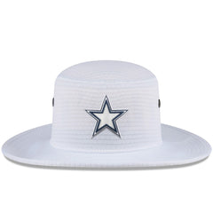 Dallas Cowboys New Era 2024 NFL Training Camp Panama Bucket Hat - White online
