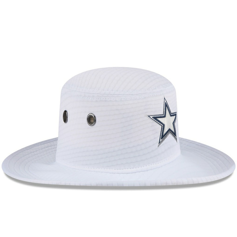 Dallas Cowboys New Era 2024 NFL Training Camp Panama Bucket Hat - White online