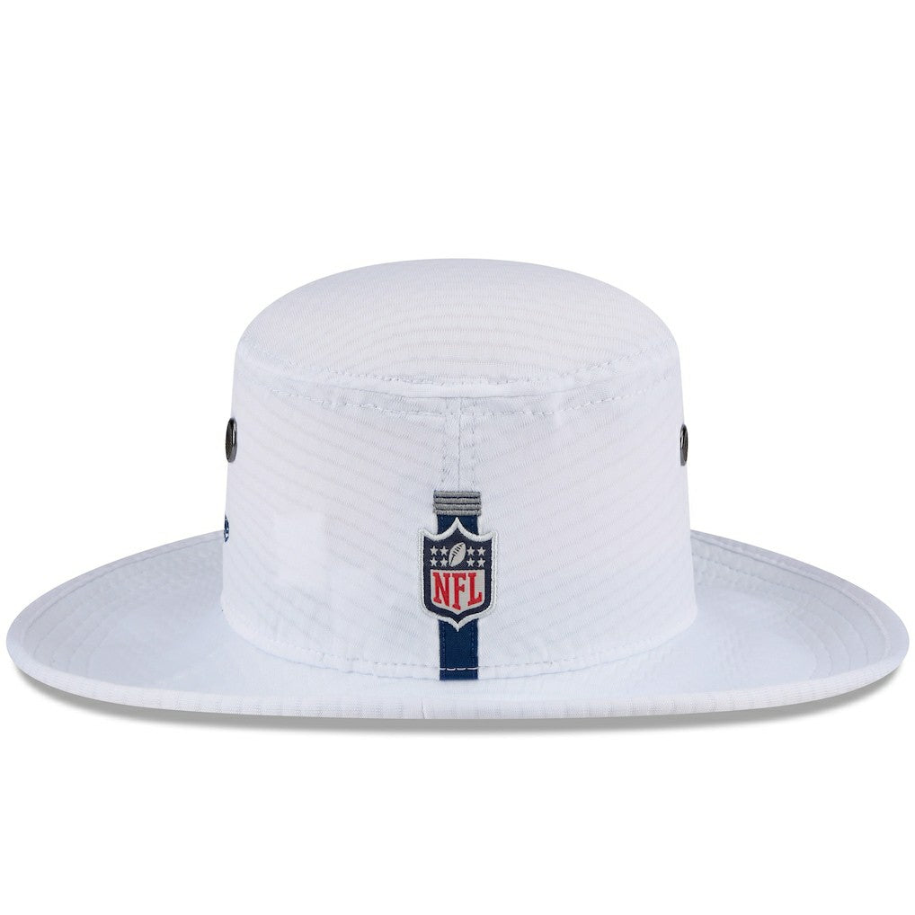 Dallas Cowboys New Era 2024 NFL Training Camp Panama Bucket Hat - White online