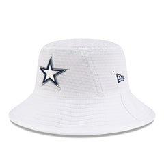 Dallas Cowboys New Era 2024 NFL Training Camp Stretch Bucket Hat - White online