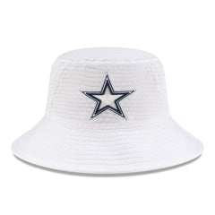 Dallas Cowboys New Era 2024 NFL Training Camp Stretch Bucket Hat - White online