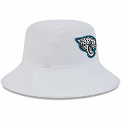 Jacksonville Jaguars New Era Youth 2024 NFL Training Camp Bucket Hat - White online