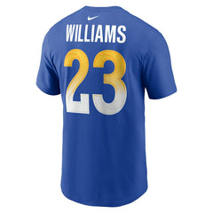 Kyren Williams Los Angeles Rams Player Name & Number T-Shirt - Royal | Nike discount