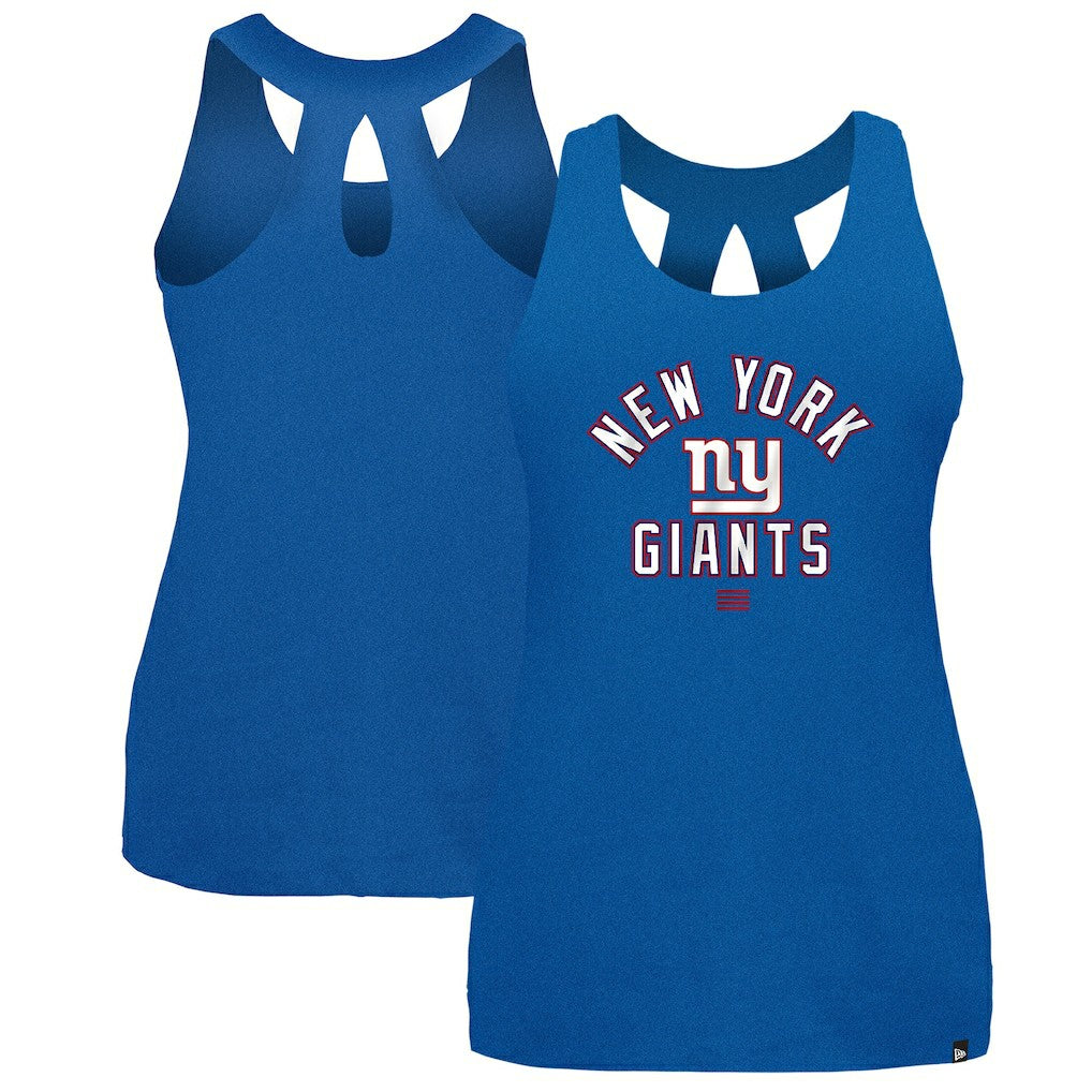 New York Giants New Era Women's 2024 NFL Training Camp Tank Top - Royal cheap