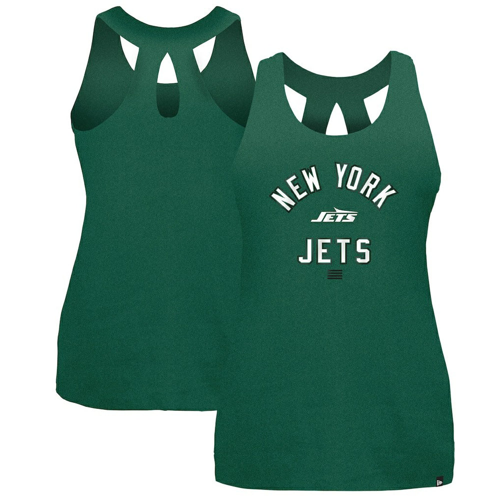 New York Jets New Era Women's 2024 NFL Training Camp Tank Top - Green online