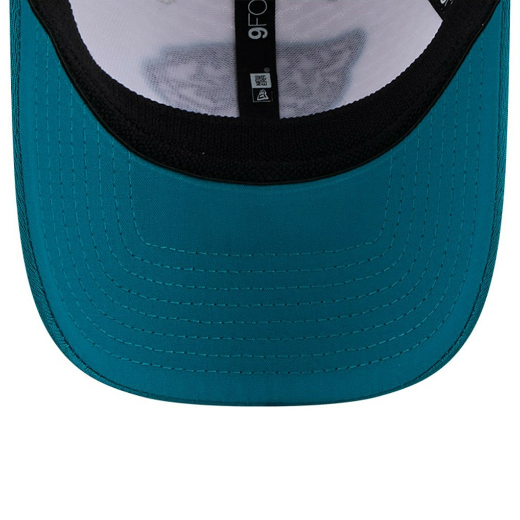 Jacksonville Jaguars New Era 2024 NFL Training Camp 9FORTY Adjustable Hat - White/Teal cheap