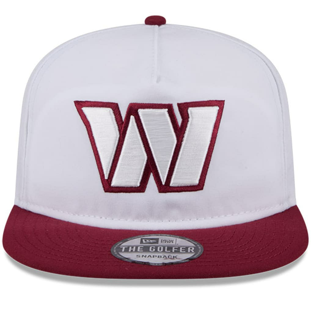 Washington Commanders New Era 2024 NFL Training Camp Golfer Snapback Hat - White/Burgundy online