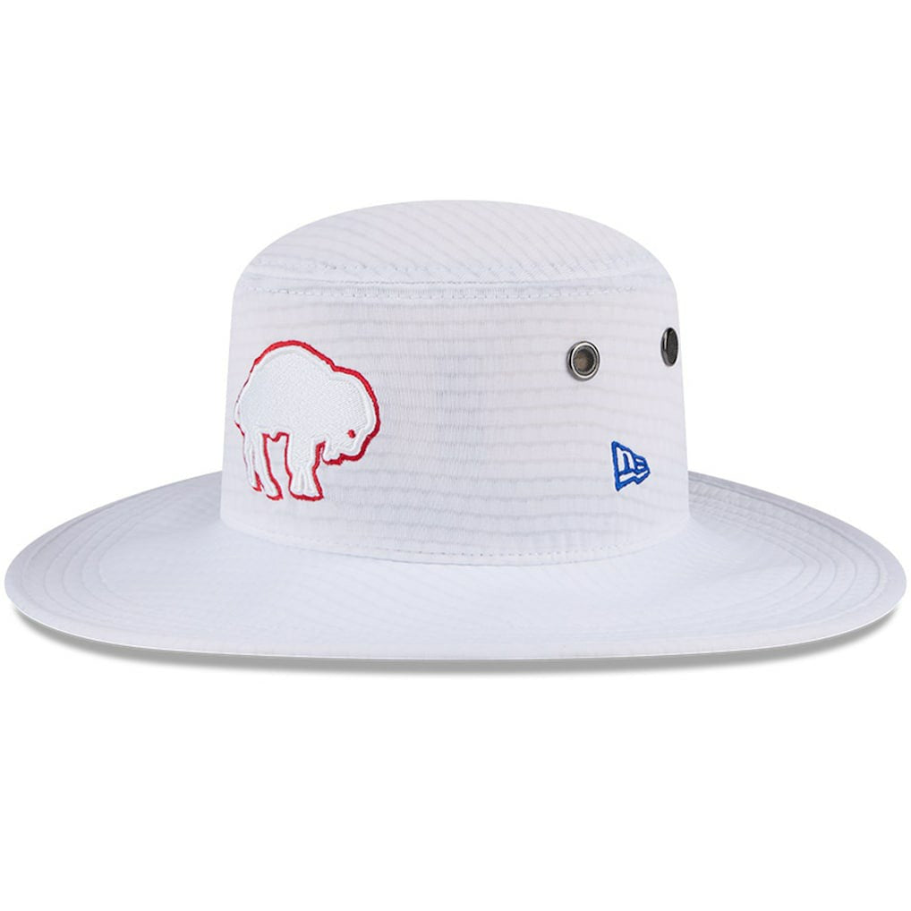 Buffalo Bills New Era 2024 NFL Training Camp Panama Bucket Hat - White sale