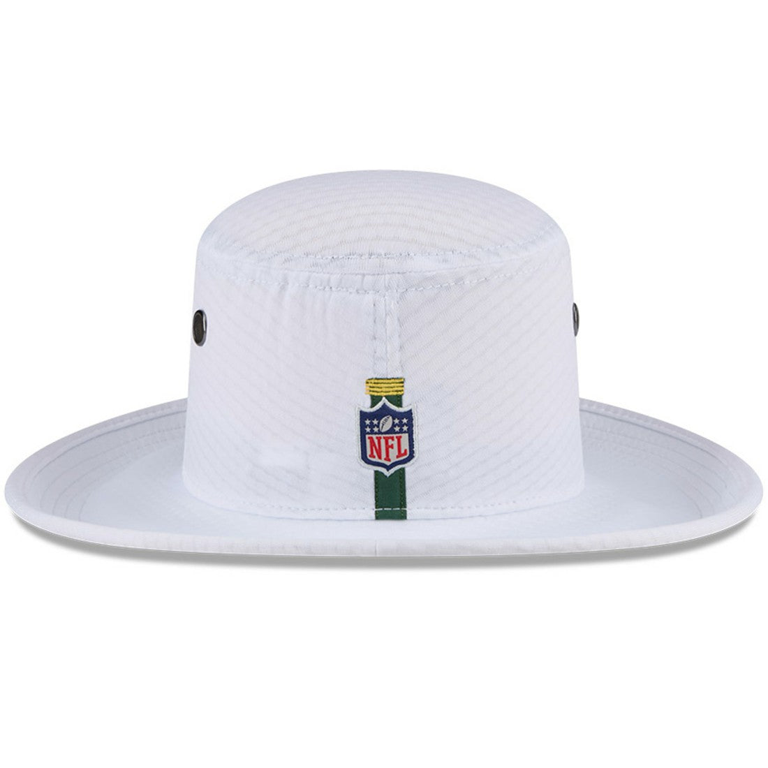 Green Bay Packers New Era 2024 NFL Training Camp Panama Bucket Hat - White online