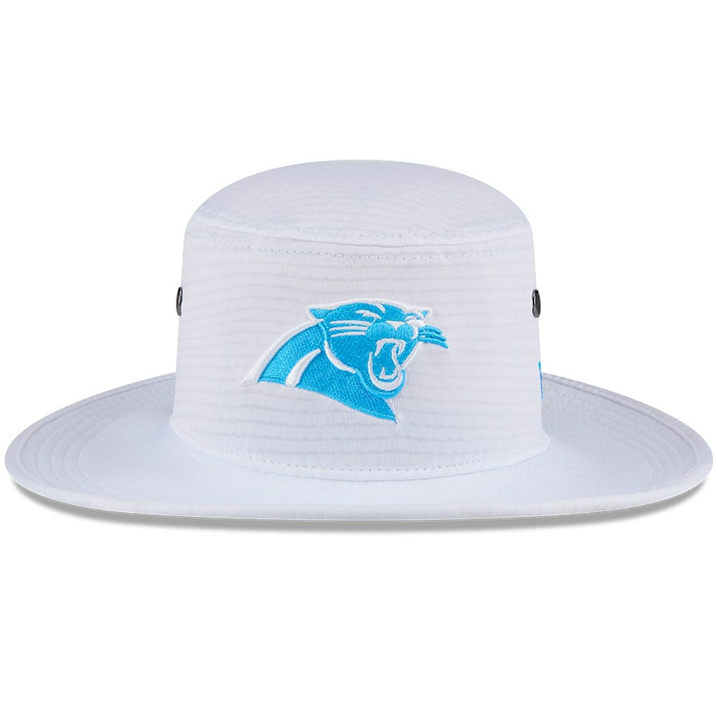 Carolina Panthers New Era 2024 NFL Training Camp Panama Bucket Hat - White for sale