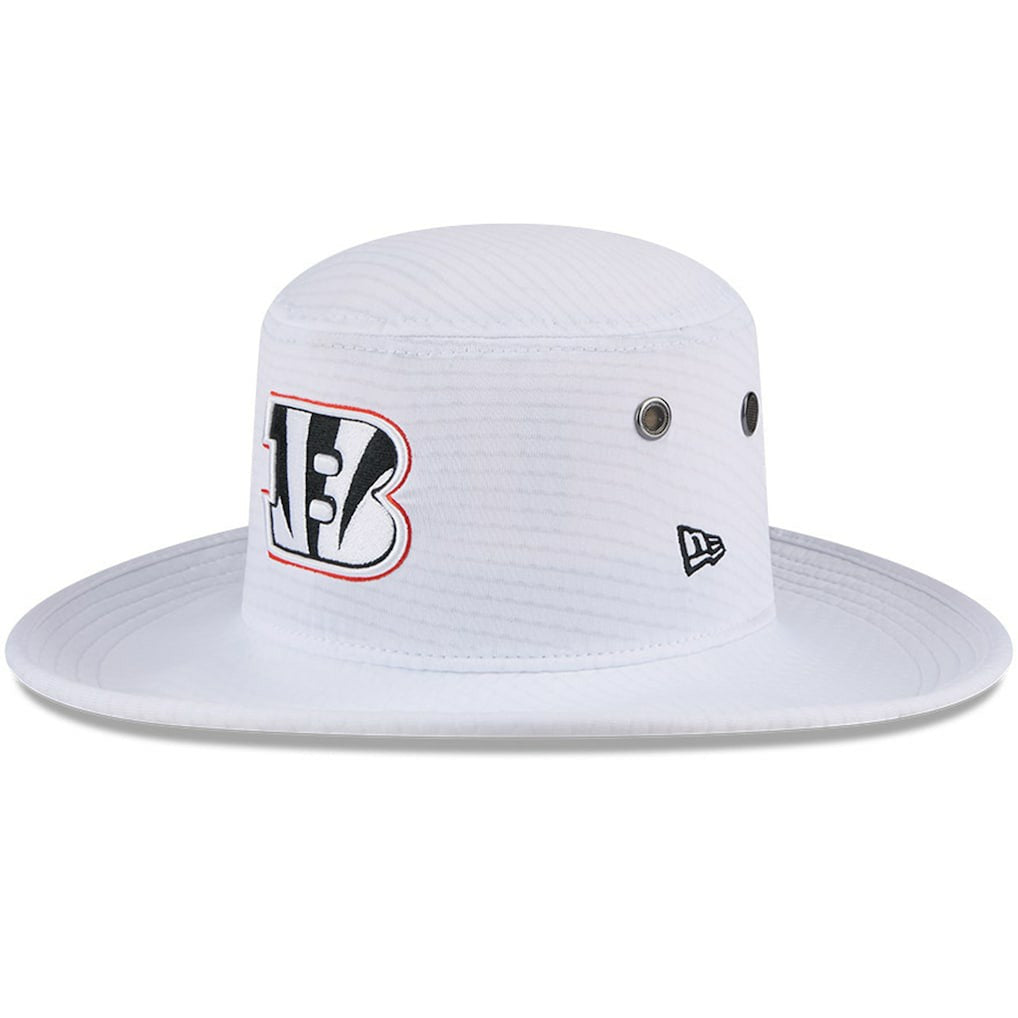Cincinnati Bengals New Era 2024 NFL Training Camp Panama Bucket Hat - White for sale