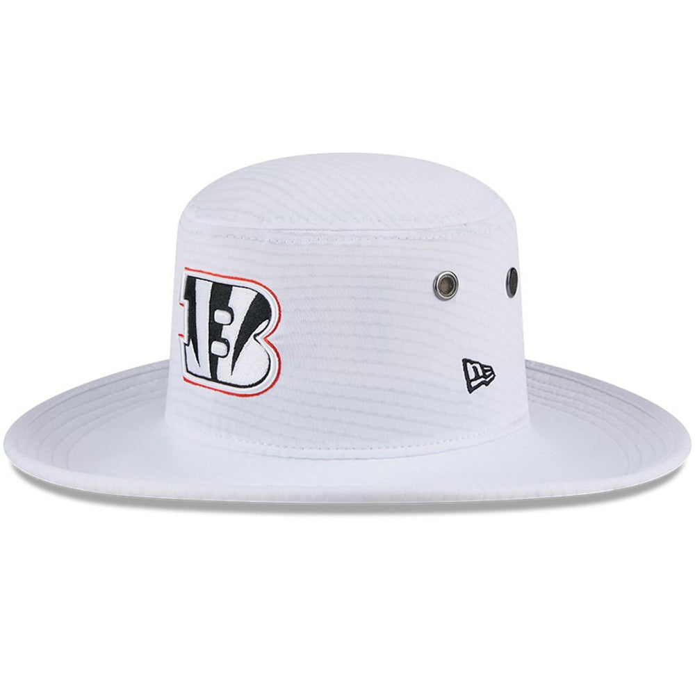 Cincinnati Bengals New Era 2024 NFL Training Camp Panama Bucket Hat - White for sale