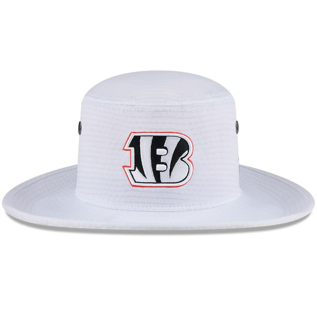 Cincinnati Bengals New Era 2024 NFL Training Camp Panama Bucket Hat - White for sale