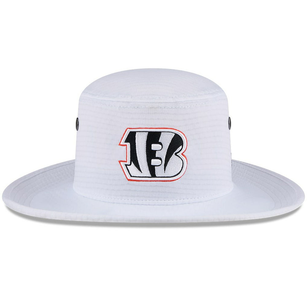 Cincinnati Bengals New Era 2024 NFL Training Camp Panama Bucket Hat - White for sale
