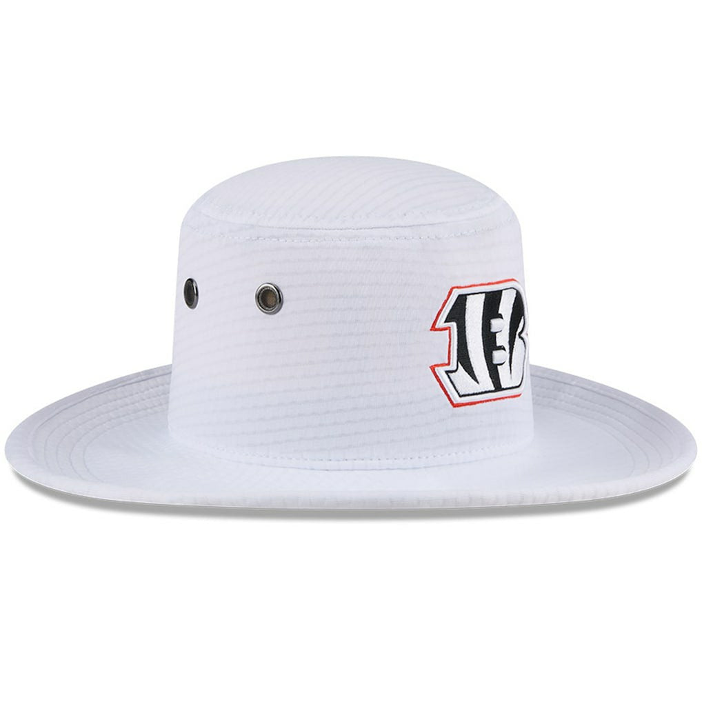 Cincinnati Bengals New Era 2024 NFL Training Camp Panama Bucket Hat - White for sale