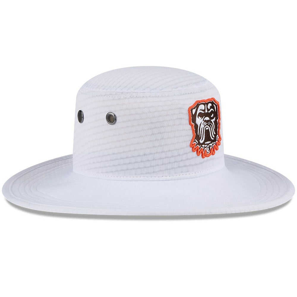 Cleveland Browns New Era 2024 NFL Training Camp Panama Bucket Hat - White online