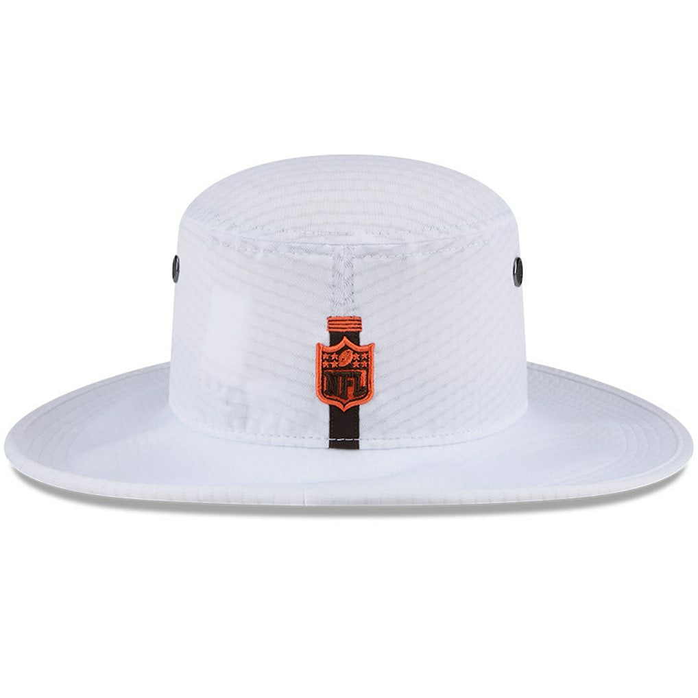 Cleveland Browns New Era 2024 NFL Training Camp Panama Bucket Hat - White on sale