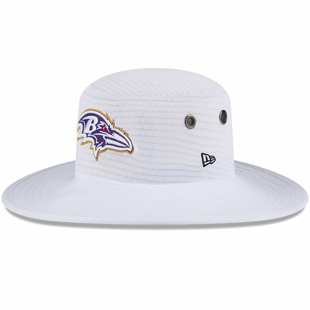 Baltimore Ravens New Era 2024 NFL Training Camp Panama Bucket Hat - White outlet