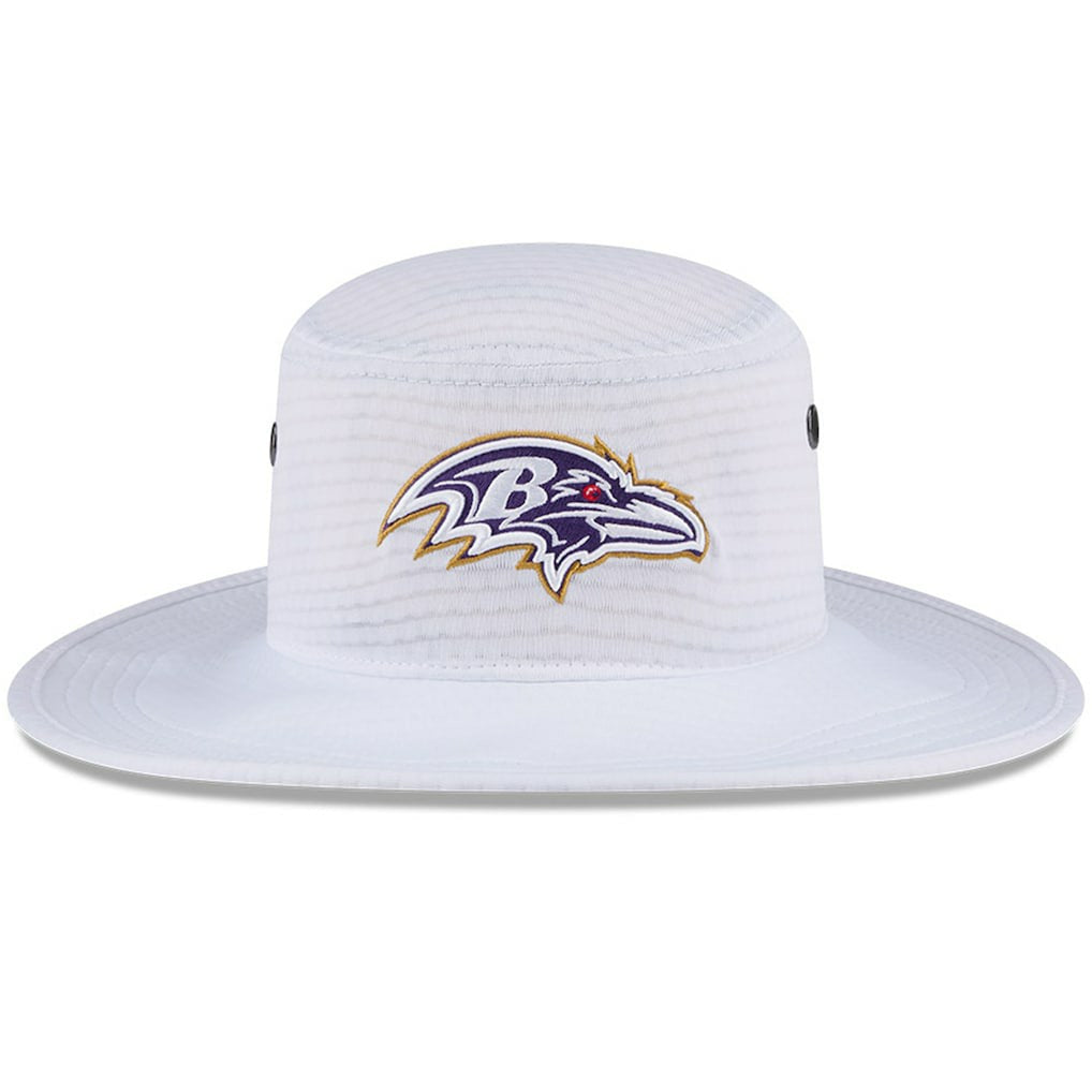 Baltimore Ravens New Era 2024 NFL Training Camp Panama Bucket Hat - White outlet