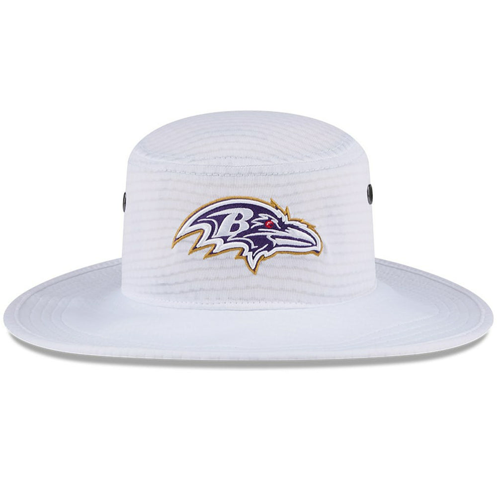 Baltimore Ravens New Era 2024 NFL Training Camp Panama Bucket Hat - White outlet