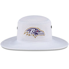 Baltimore Ravens New Era 2024 NFL Training Camp Panama Bucket Hat - White outlet