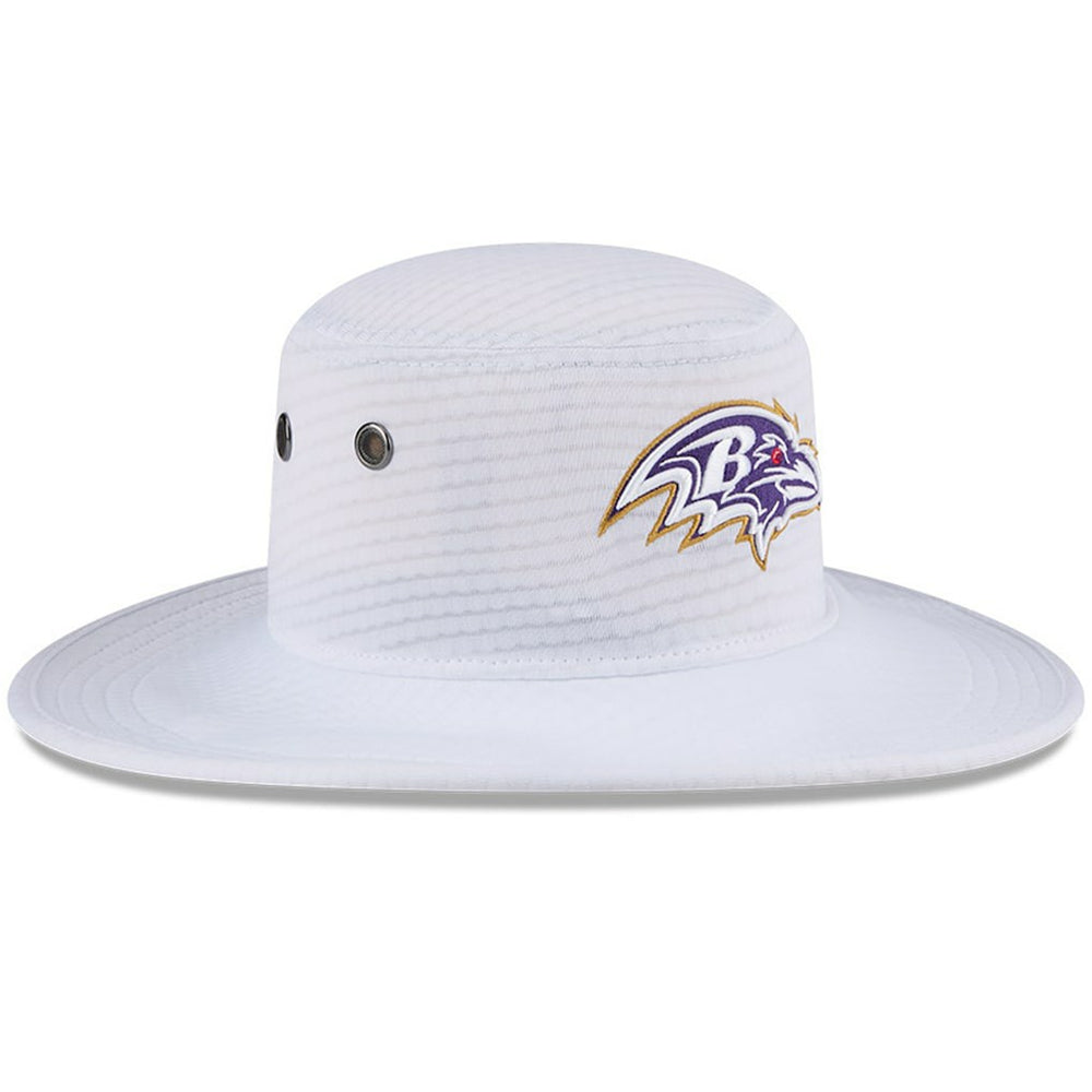 Baltimore Ravens New Era 2024 NFL Training Camp Panama Bucket Hat - White outlet