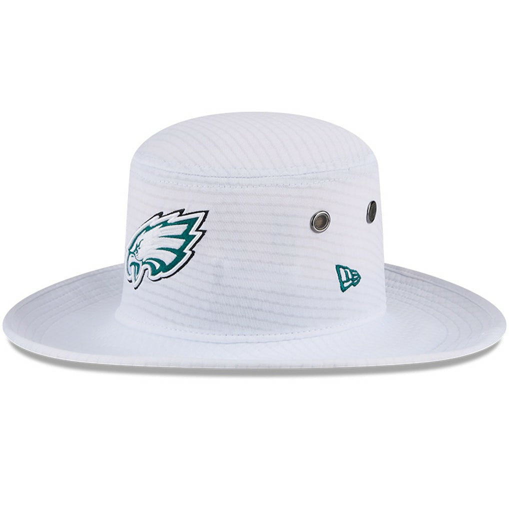 Philadelphia Eagles New Era 2024 NFL Training Camp Panama Bucket Hat - White outlet