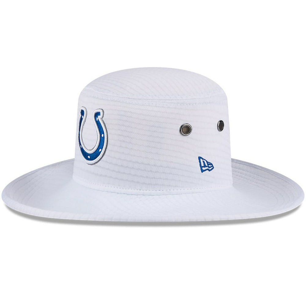 Indianapolis Colts New Era 2024 NFL Training Camp Panama Bucket Hat - White for sale