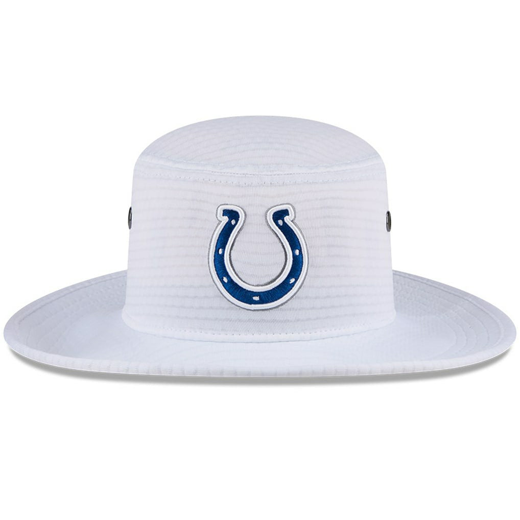 Indianapolis Colts New Era 2024 NFL Training Camp Panama Bucket Hat - White for sale
