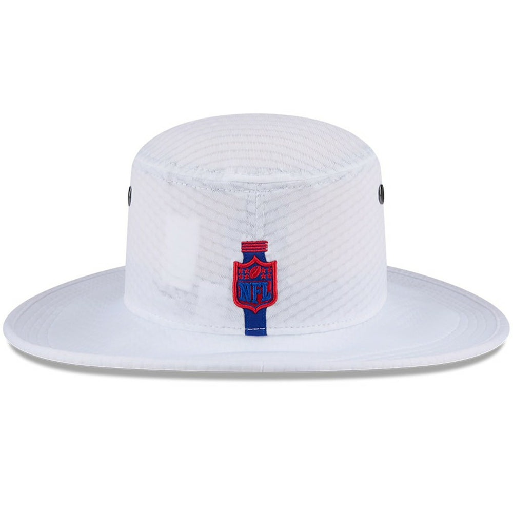New England Patriots New Era 2024 NFL Training Camp Panama Bucket Hat - White for sale