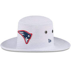 New England Patriots New Era 2024 NFL Training Camp Panama Bucket Hat - White outlet