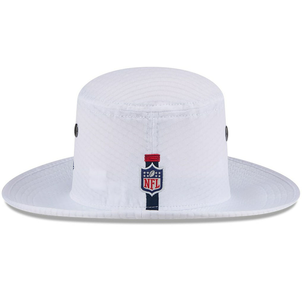 New England Patriots New Era 2024 NFL Training Camp Panama Bucket Hat - White outlet