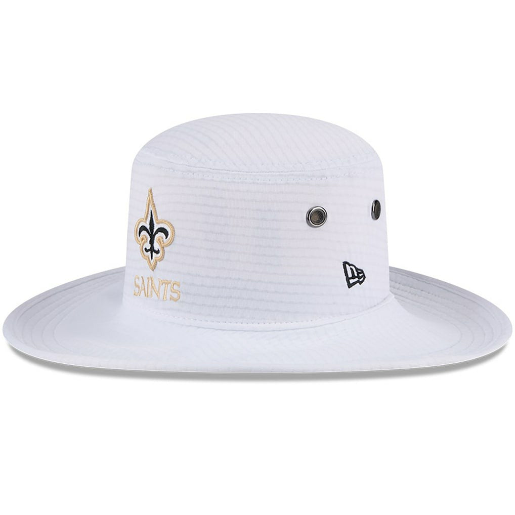 New Orleans Saints New Era 2024 NFL Training Camp Panama Bucket Hat - White outlet