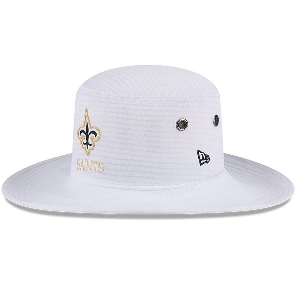 New Orleans Saints New Era 2024 NFL Training Camp Panama Bucket Hat - White outlet