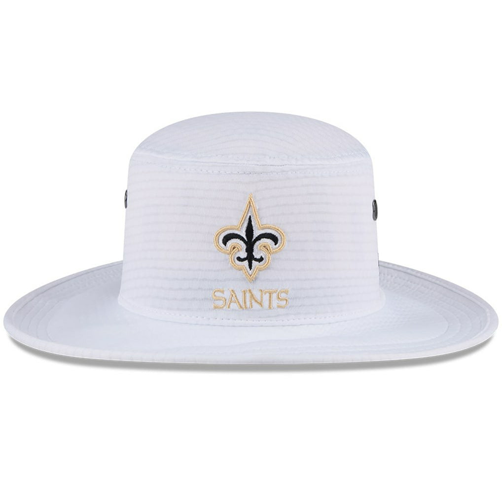 New Orleans Saints New Era 2024 NFL Training Camp Panama Bucket Hat - White outlet