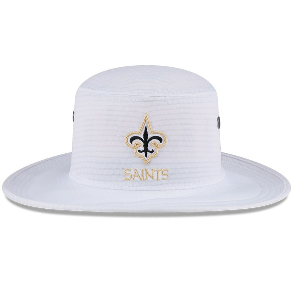 New Orleans Saints New Era 2024 NFL Training Camp Panama Bucket Hat - White outlet