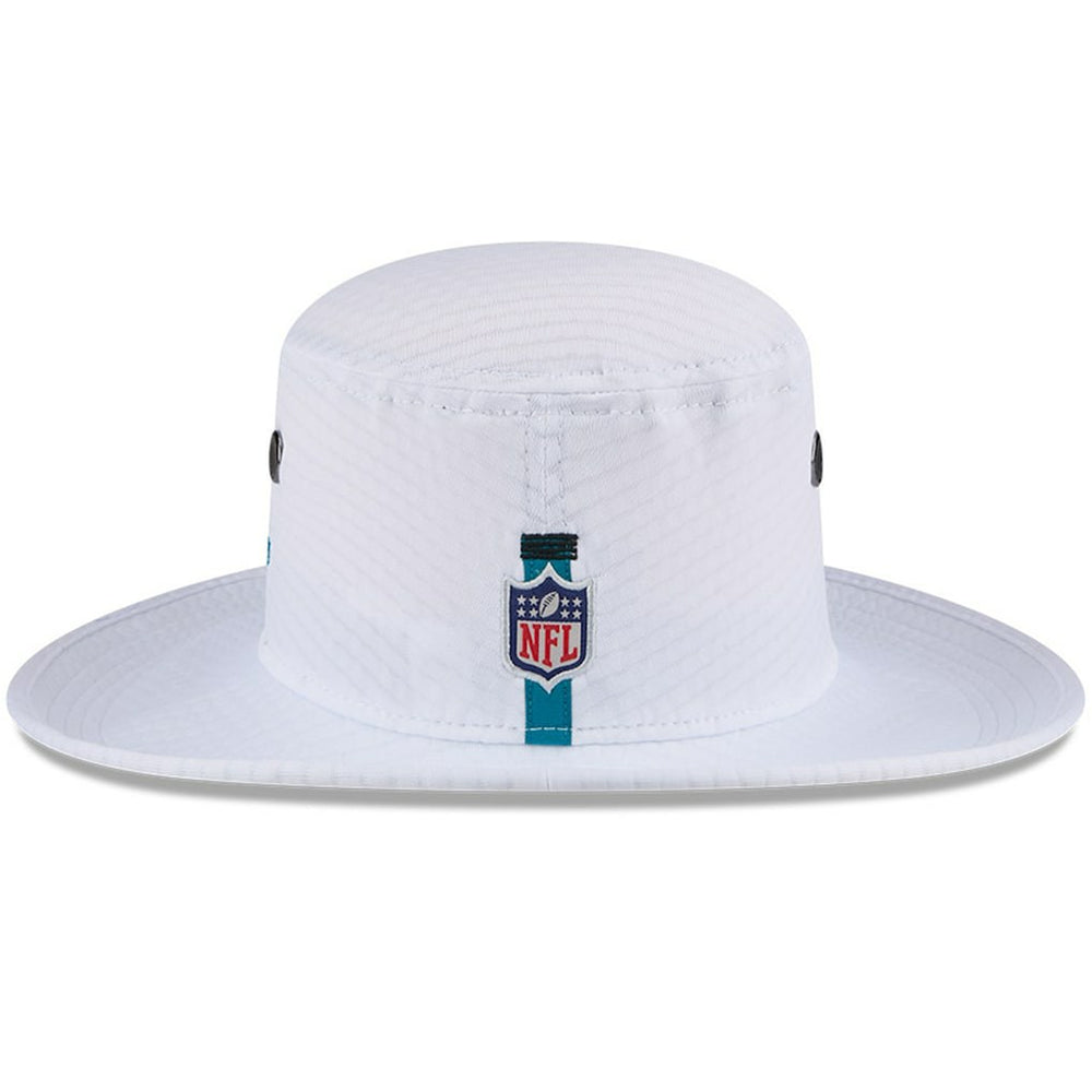 Jacksonville Jaguars New Era 2024 NFL Training Camp Panama Bucket Hat - White discount