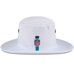 Jacksonville Jaguars New Era 2024 NFL Training Camp Panama Bucket Hat - White discount